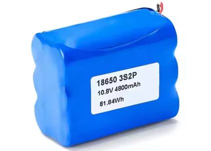 Customized 18650 2400mAh Rechargeable 12 Volt Li-ion 4800mAh 18650 3S2P 11.1v 12v Lithium Battery Pack for LED Light