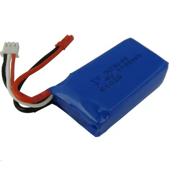 Lithium Polymer Battery for Model Aircraft RC Airplane 7.4V 1100mAh Products 923048 Rechargeable Li Po Battery-Custom Battery Packs