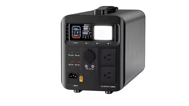 500W 1000W 1500W 2000W LifePO4 Battery Portable Outdoor Backup Power Station In Emergency Power Shortage-Custom Battery Packs
